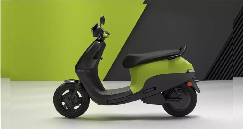 ola electric scooter S1X Green